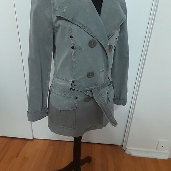 Trench Coat gris - Picture 7 of 8